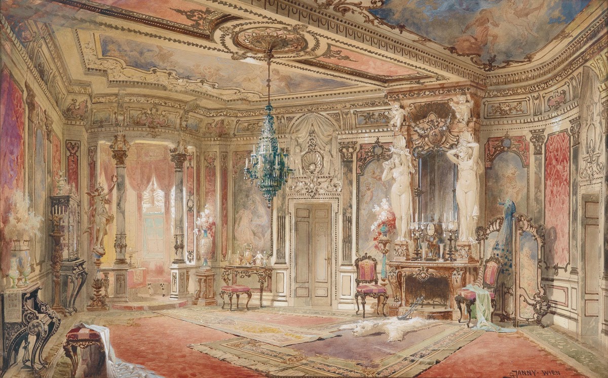 Salon im Makartstil