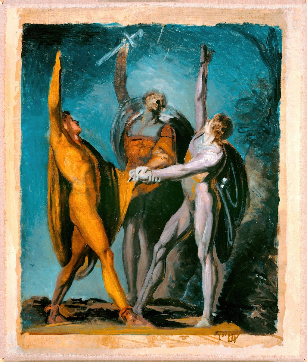 Sketch for Oath on the Rütli Female Figure verso 1779