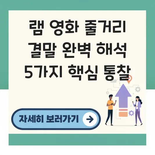램 영화 줄거리 결말 완벽 해석