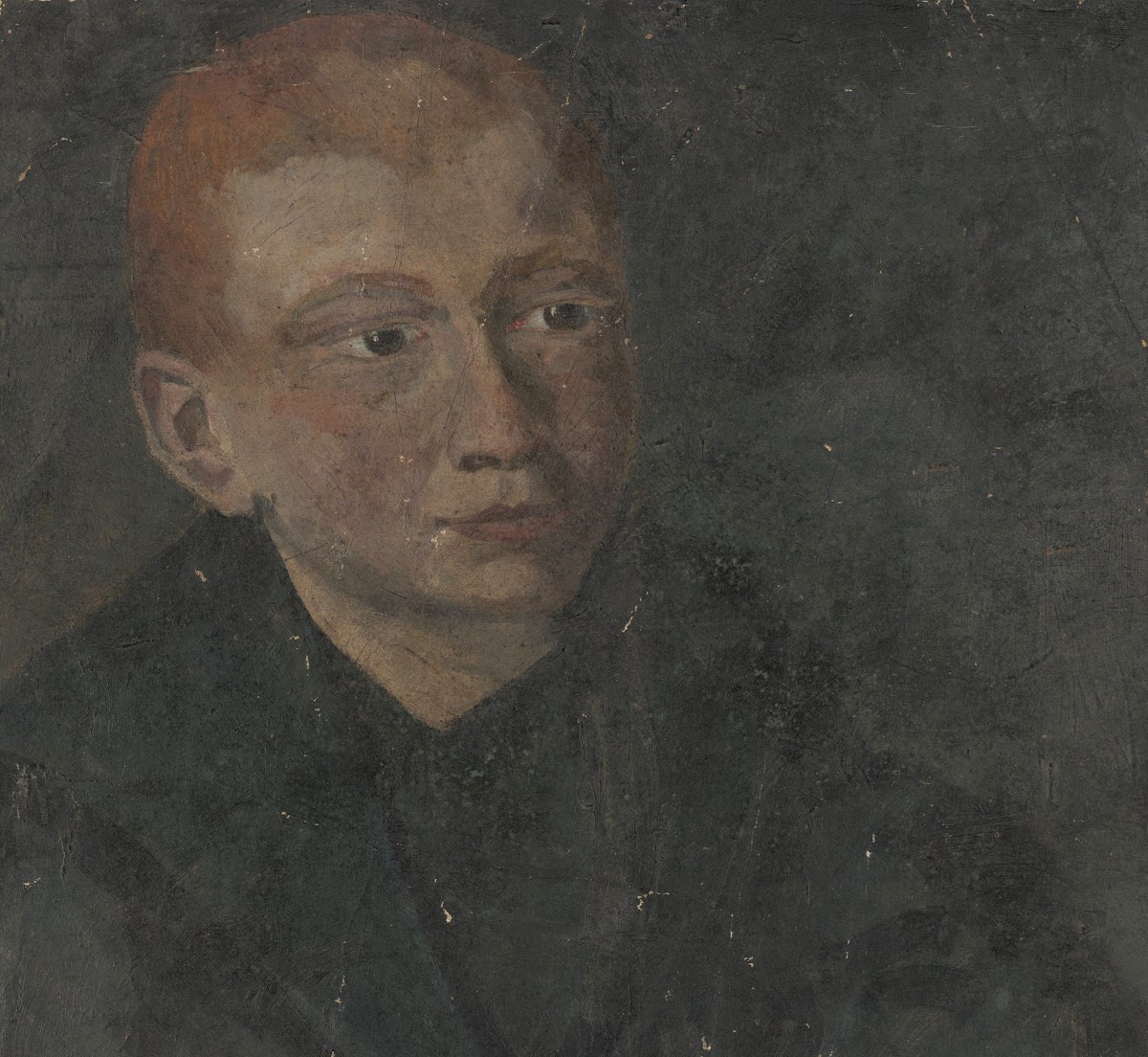 Jongenskop met rood haar 1874   1945