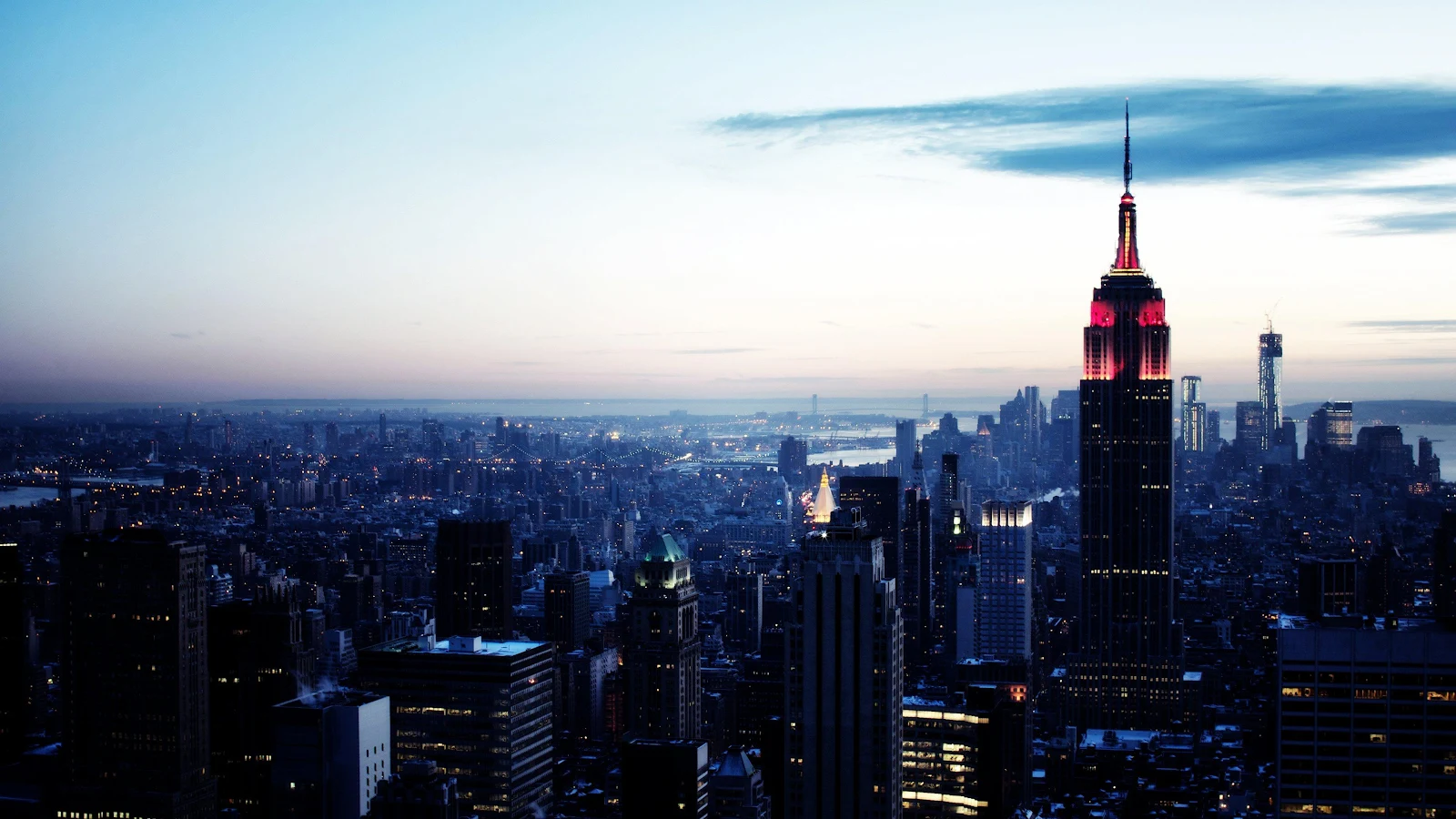 Empire State Building New York 4K Wallpaper