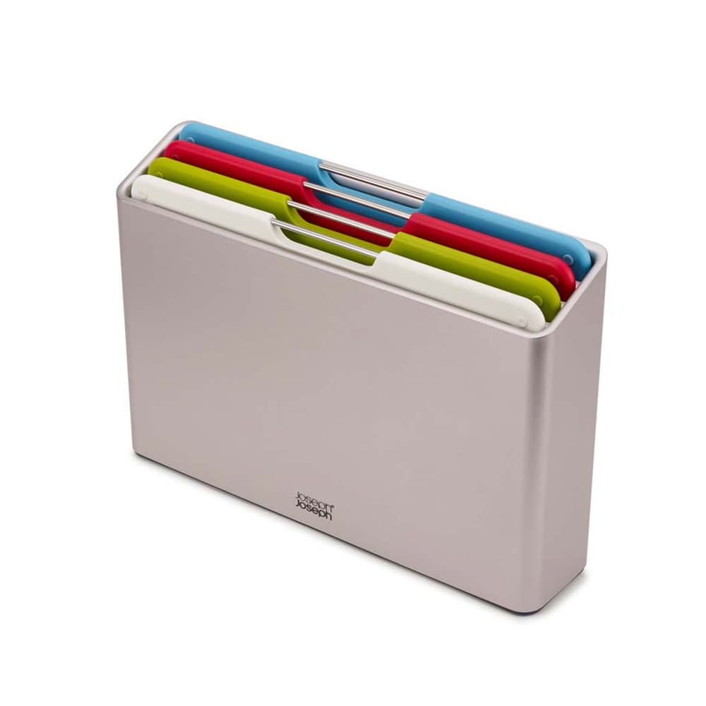 Set de tablas para picar de acero inoxidable Joseph Joseph® multicolor, 4 piezas