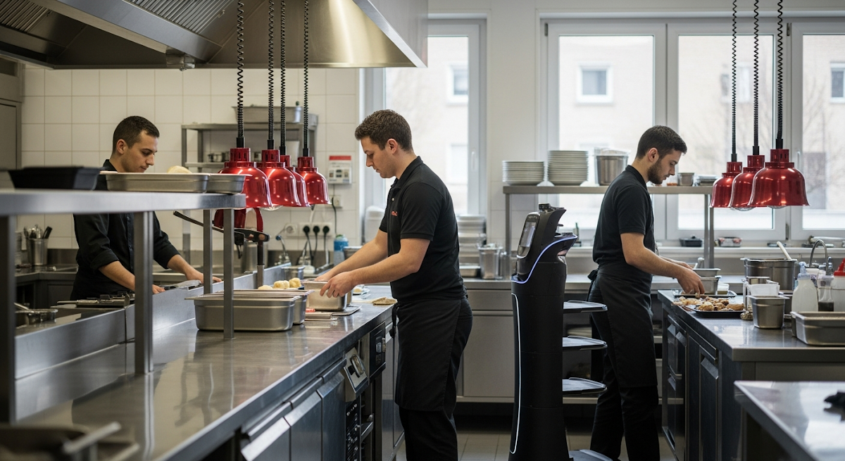 Spülküchen Roboter: ROI und operative Integration in der Gastronomie