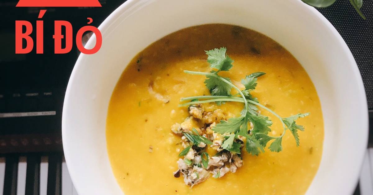 Soup nui lươn bí đỏ