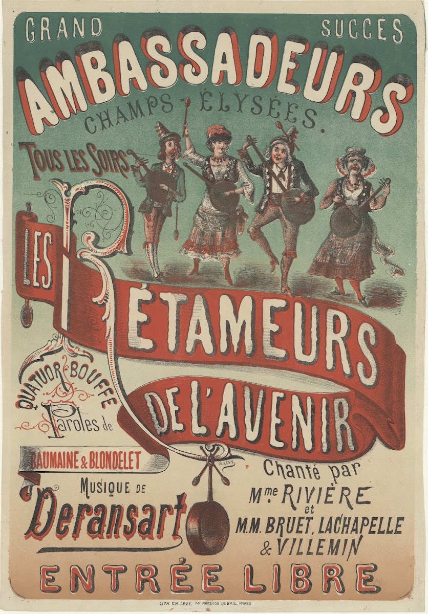 Ambassadeurs Les Rétameurs de lavenir 1879