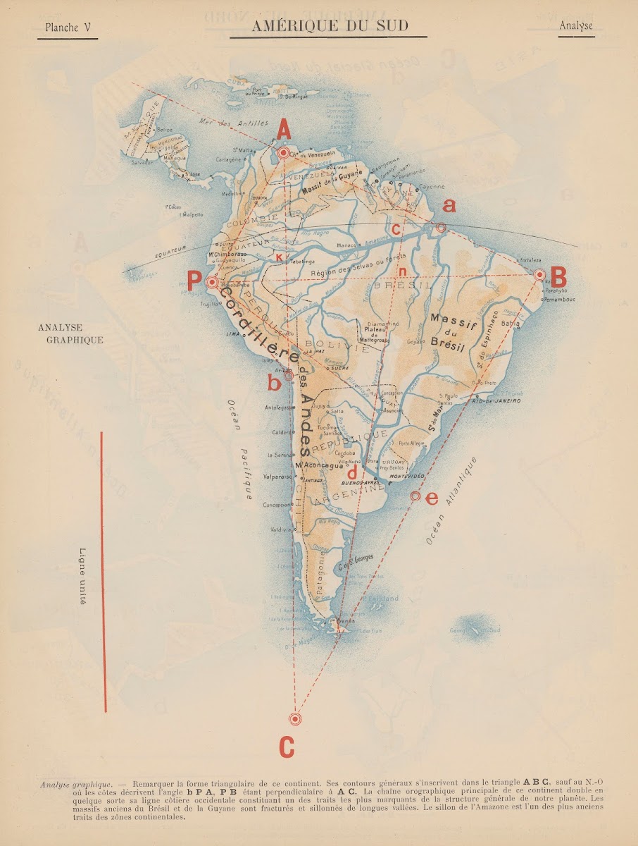 Amérique du Sud  Analyse 1907