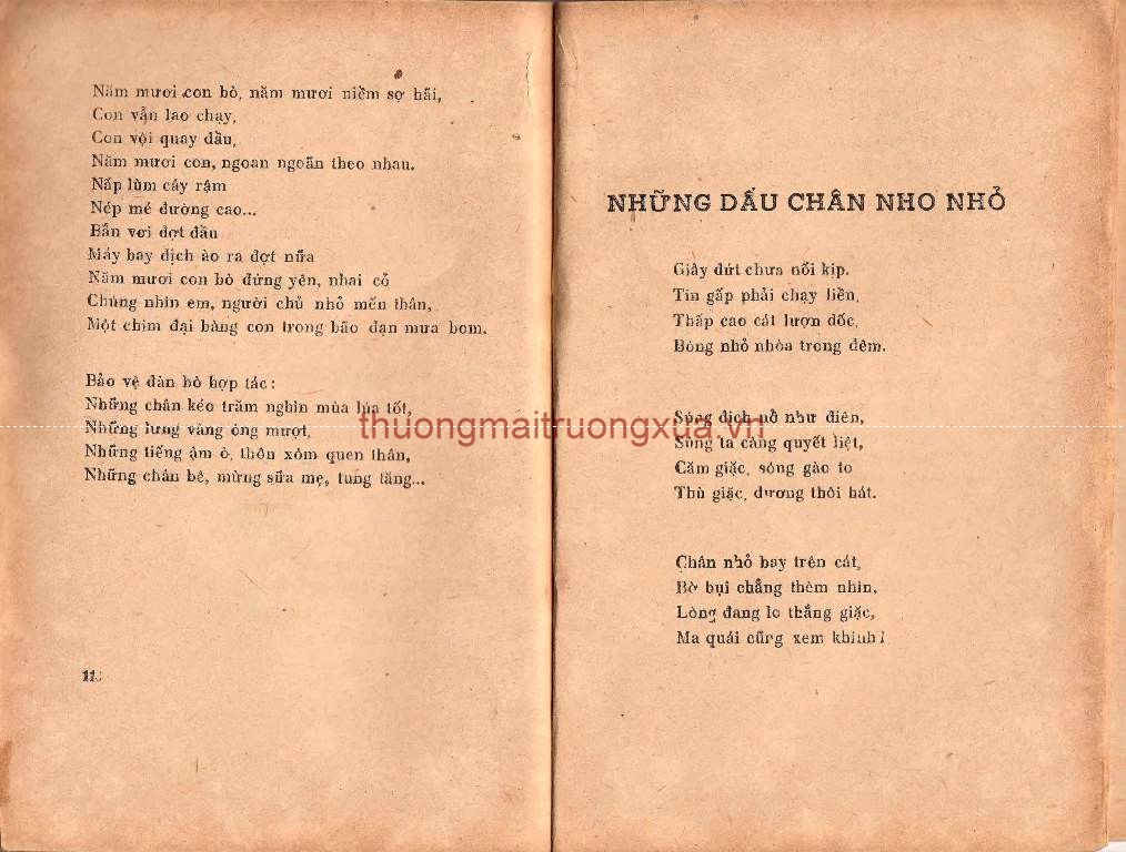 Tập thơ : Chú bò tìm bạn (1970) - Trang 58