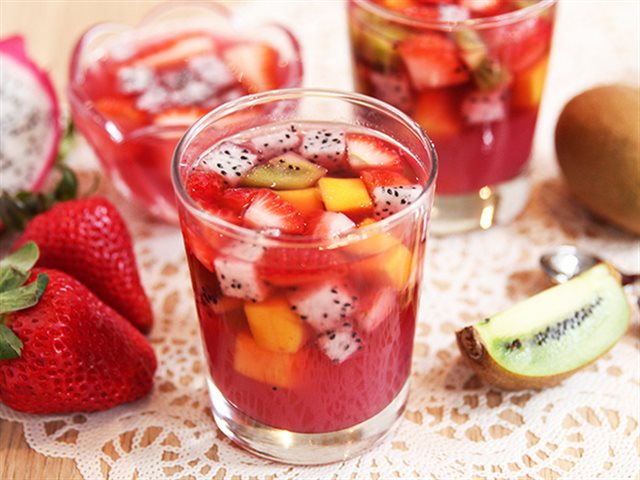 Thạch Bụp Giấm Trái Cây