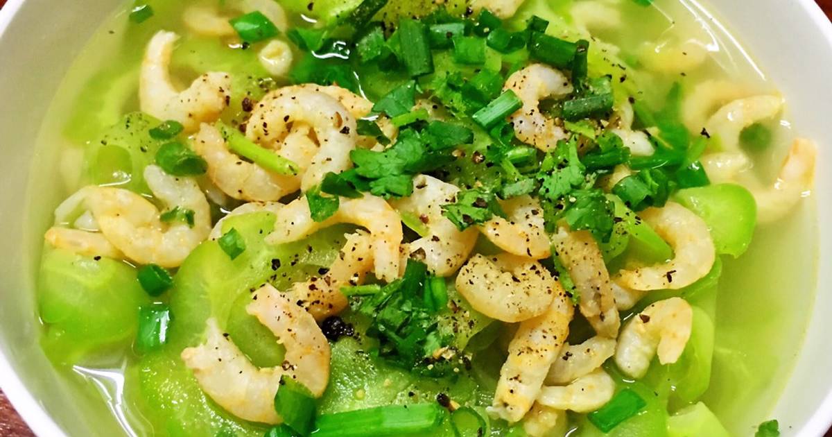 Canh Khổ Qua Nấu Tôm Khô