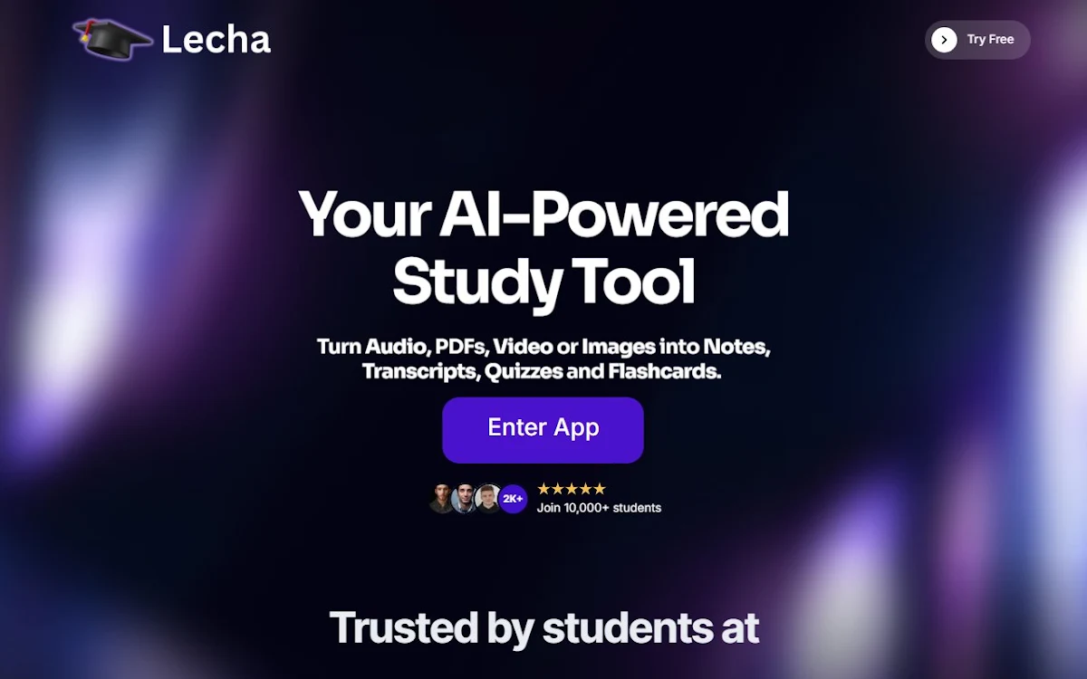 Captura de Lecha - AI Note Taker