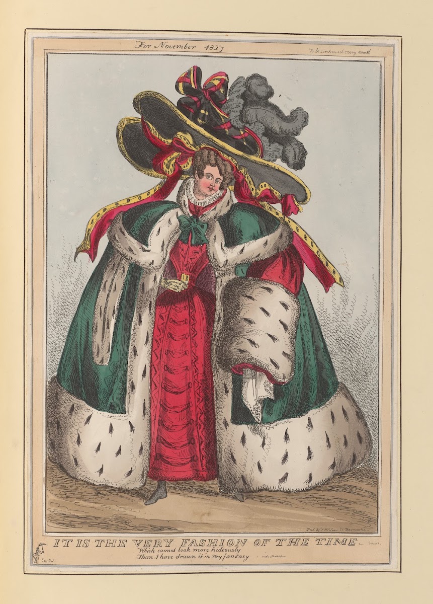 It is the very fashion of the time 1827 1829