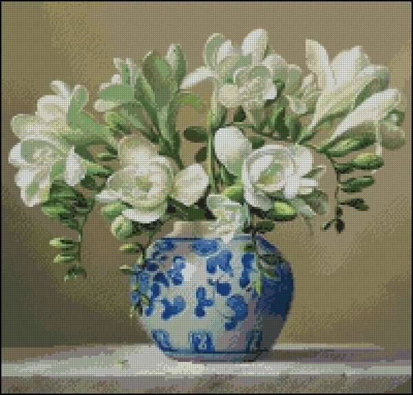 CMP 171525 White Freesias
