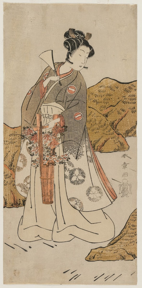 Ichikawa Monnosuke II as a Temple Page early 1770s