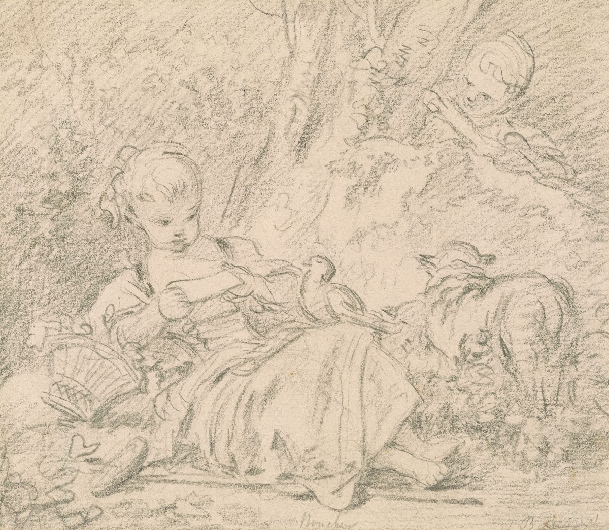 Youthful Shepherdess