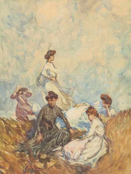 The hilltop circa 1908