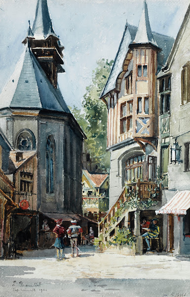 Exposition de 1900 le Vieux Paris 1900