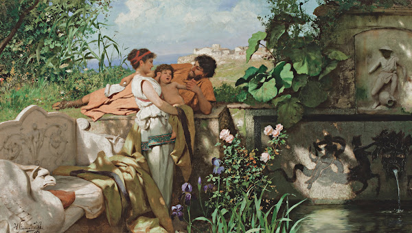 By The Fountain
