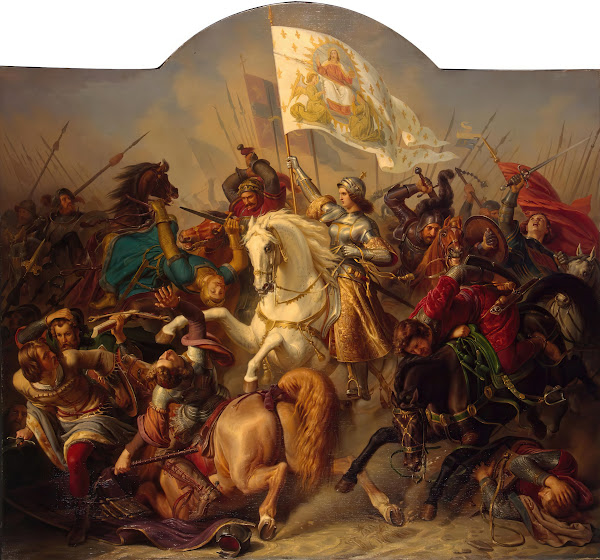 Joan of Arc in Battle 1843