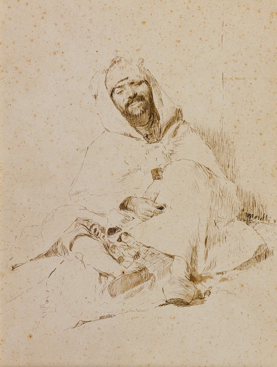 Sitting Arab 1882