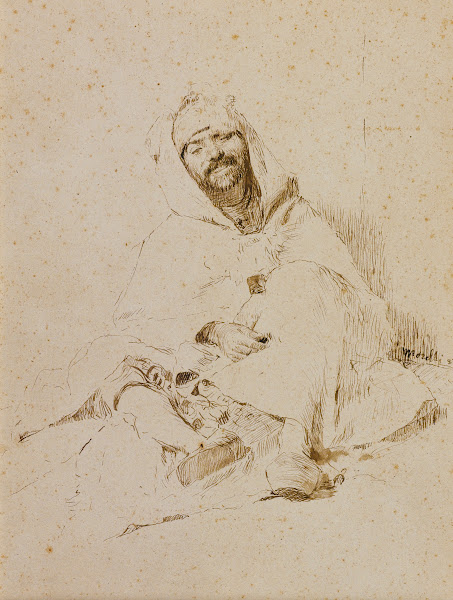Sitting Arab 1882