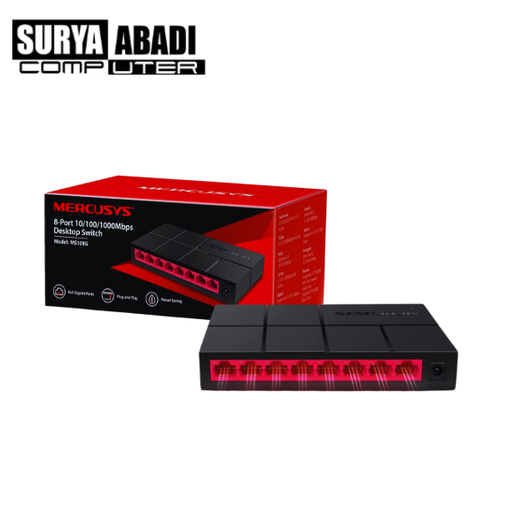 Switch Hub Mercusys 8 Port Gigabit