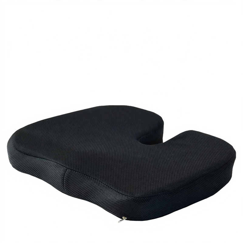 U-shaped seat cushion made from memory foam