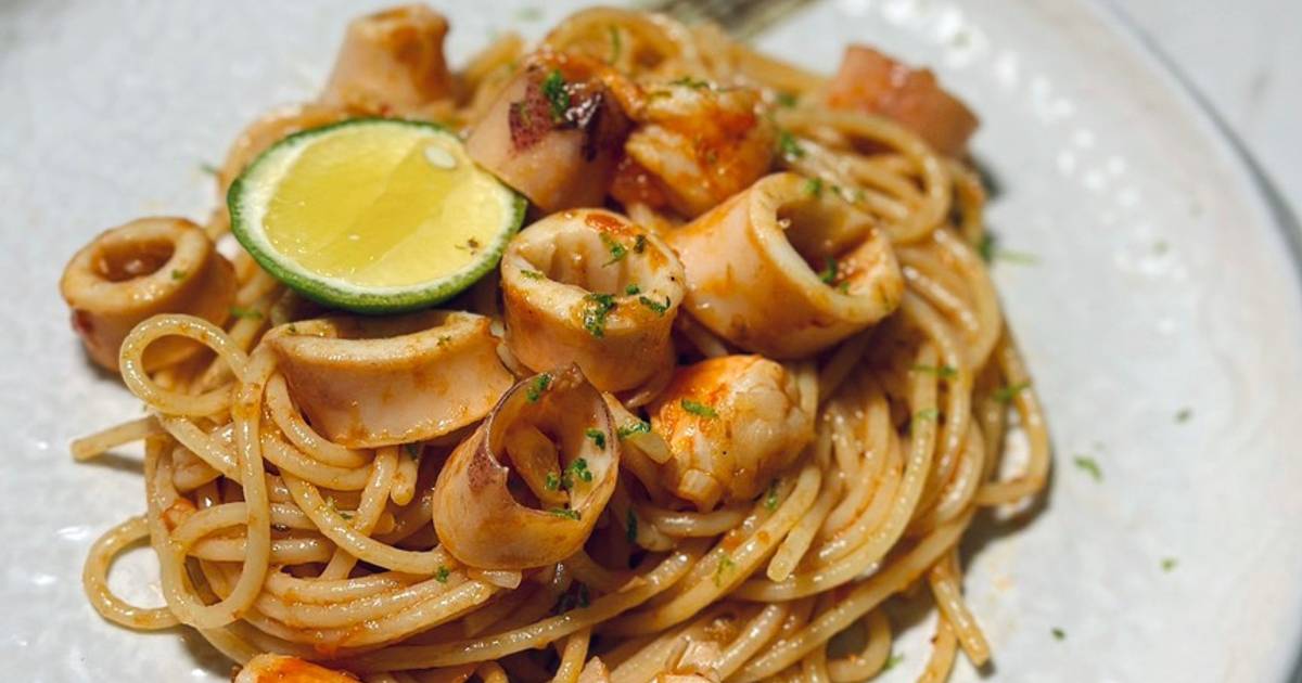 Seafood Pasta - 15 phút!
