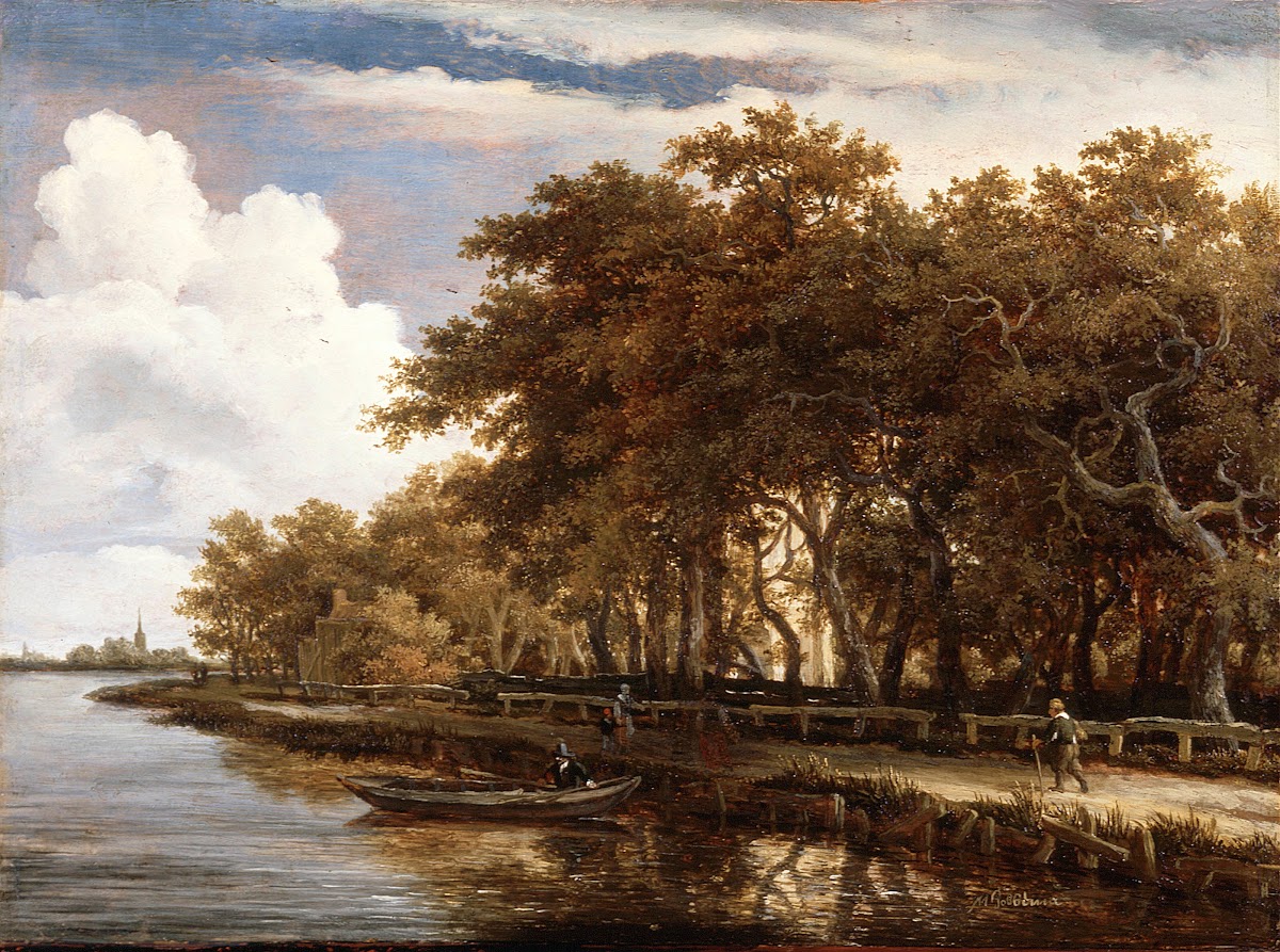 View Along the Amstel c1660