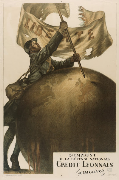 3e Emprunt de la Défense Nationale Crédit Lyonnais Souscrivez 1917