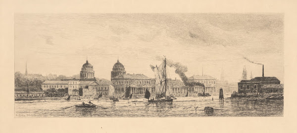 Greenwich From The Thames