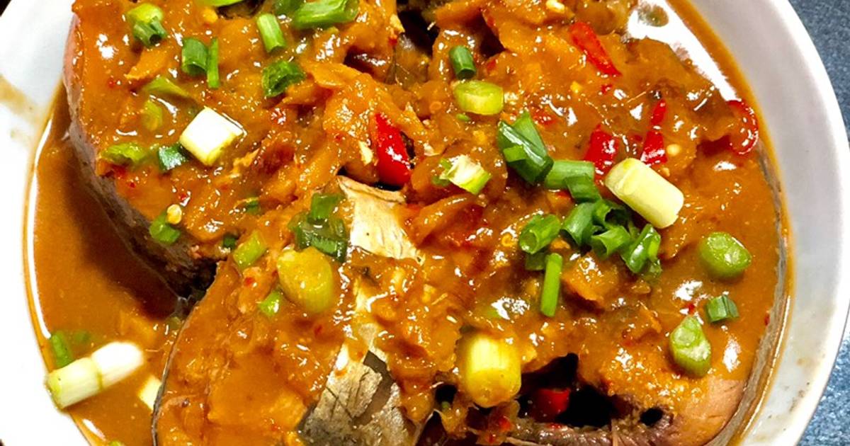 Cá ngừ kho miso