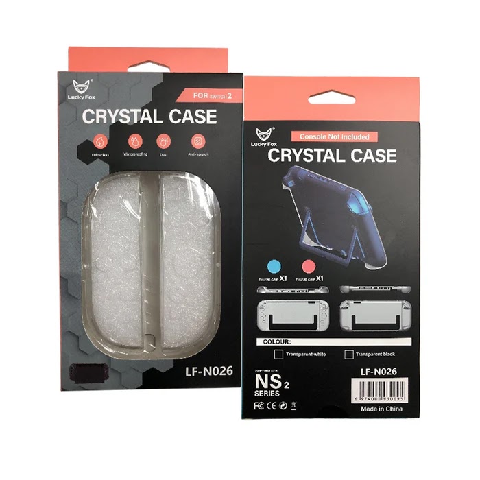 Funda Crystal Case Lucky Fox para Nintendo Switch 2