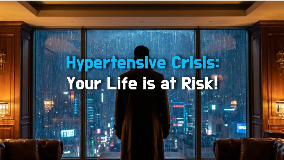 Hypertensive Crisis: Your Life is at Risk!