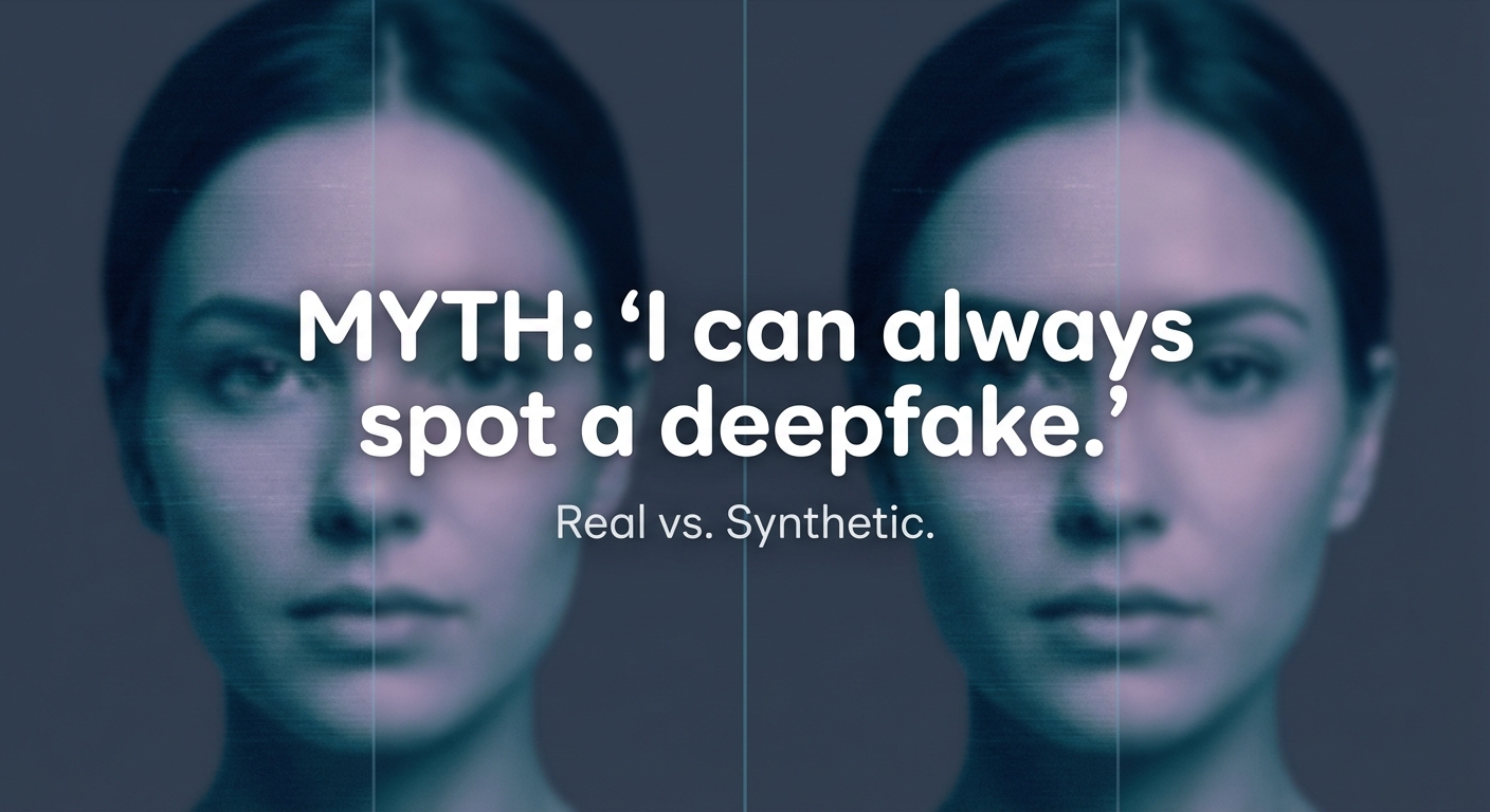 Your Visual Intuition Misses Most Deepfakes — Why 55% Accuracy Fails Real Cases