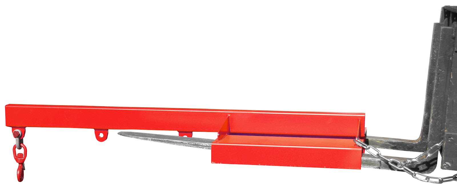 Lastarm LA 1600-2,5, gelakt, Vuurrood