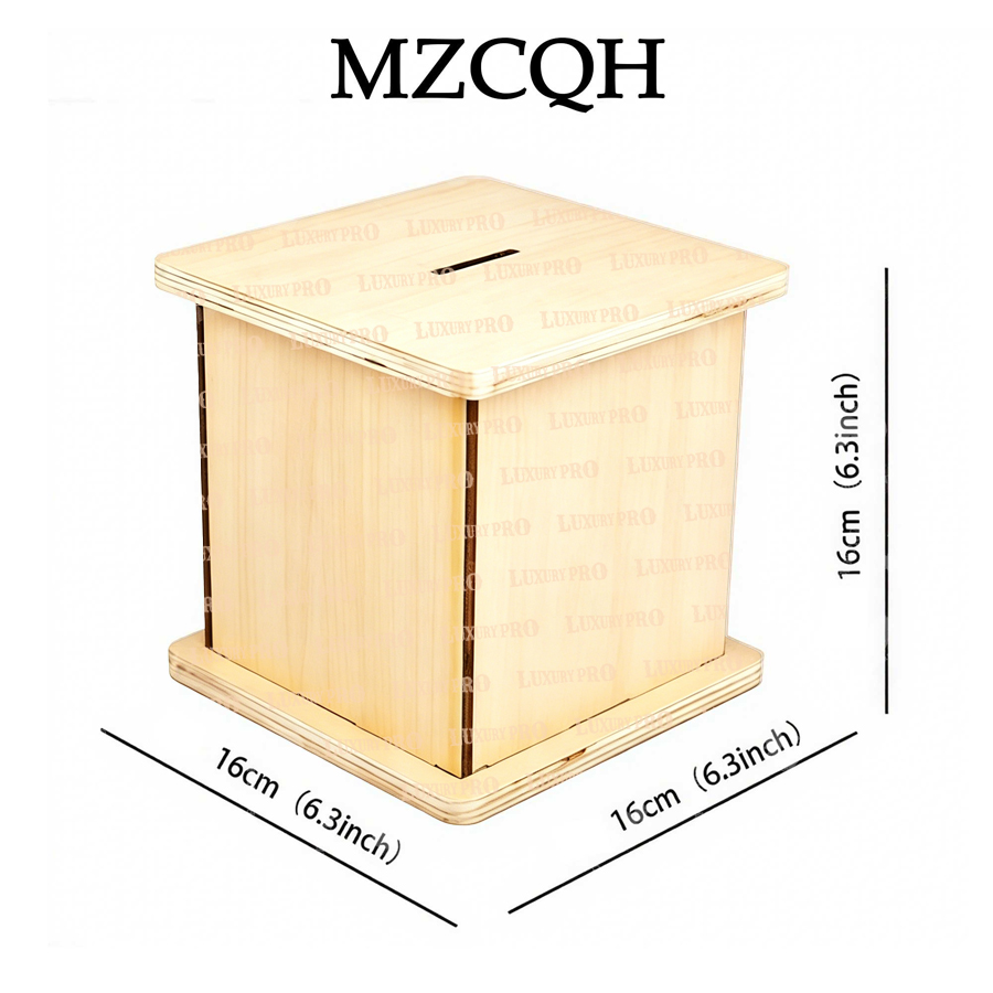 Wooden Piggy Bank
