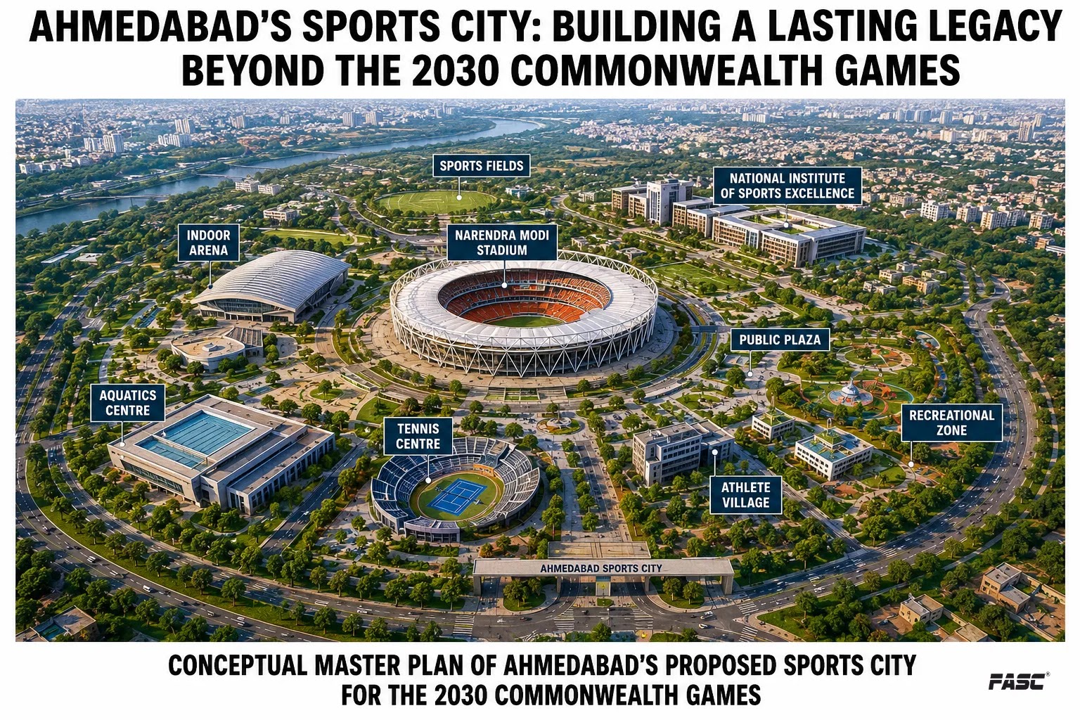 Ahmedabad's sports city