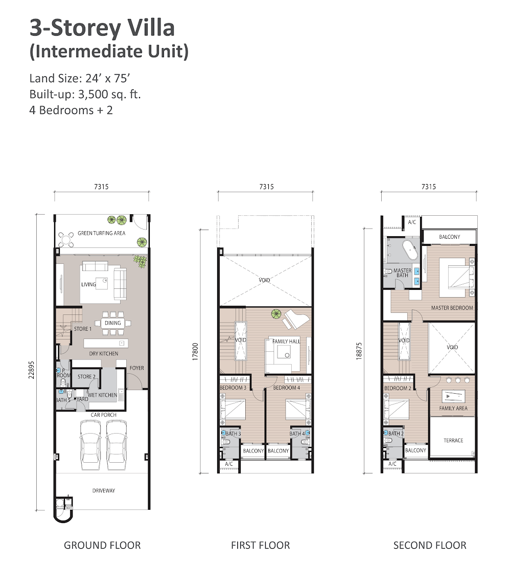 Alstonia Hilltop Homes floor plan