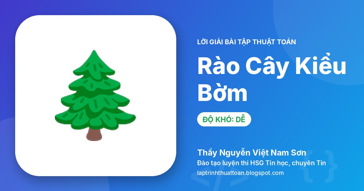 Rào cây kiểu Bờm