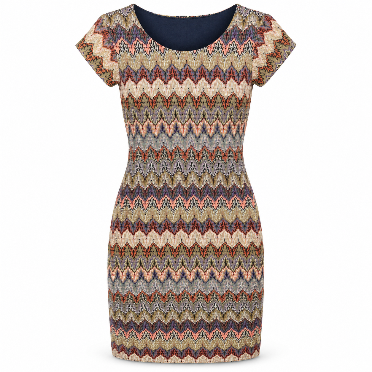 Rochii - Rochie Vero Moda Denim XS cu imprimeu multicolor