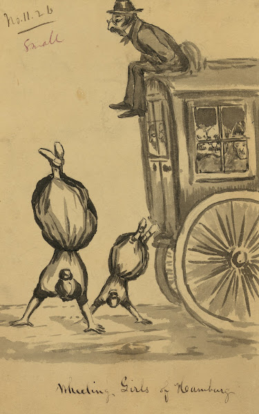 Wheeling girls of Hamburg 1856 1857