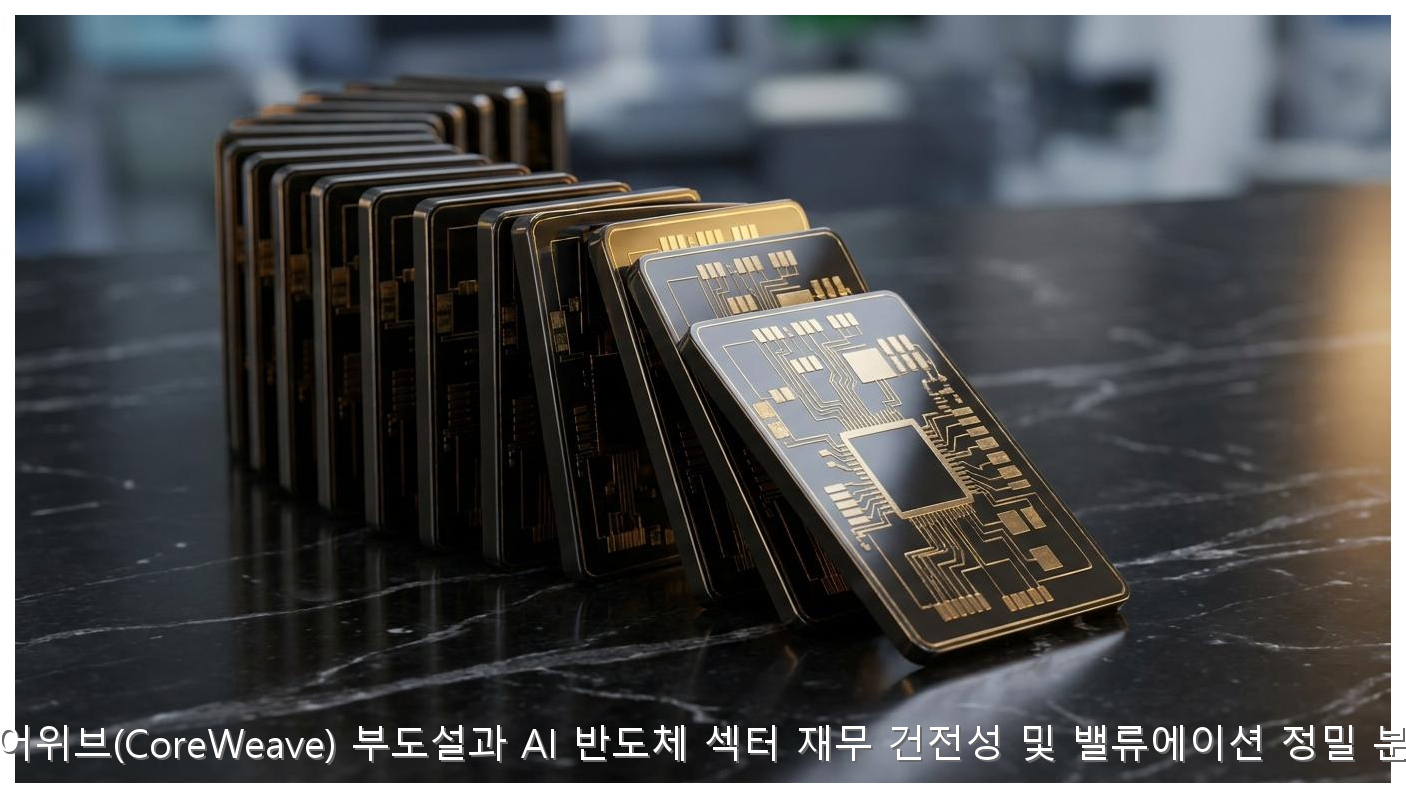 코어위브 부도설과 AI 반도체 재무 리스크 정밀 분석 핵심 안내 및 분석 인포그래픽 (4)