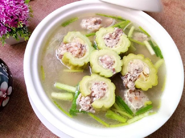 Canh Khổ Qua Nhồi Thịt Ngọt Mát