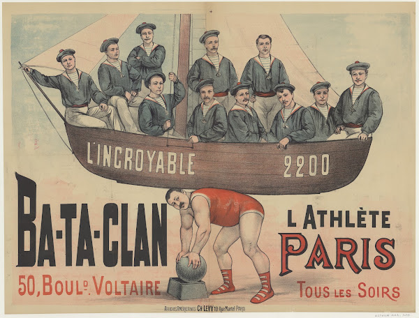 Ba Ta Clan 50 boulevard Voltaire Paris LAthlète LIncroyable 2200 Tous les soirs