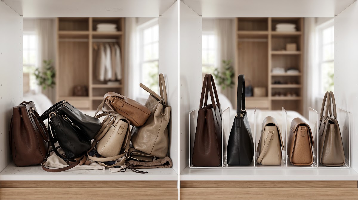 Best Handbag Organizers for Closets (2026) - BEFORE-AFTER / FINAL VERDICT