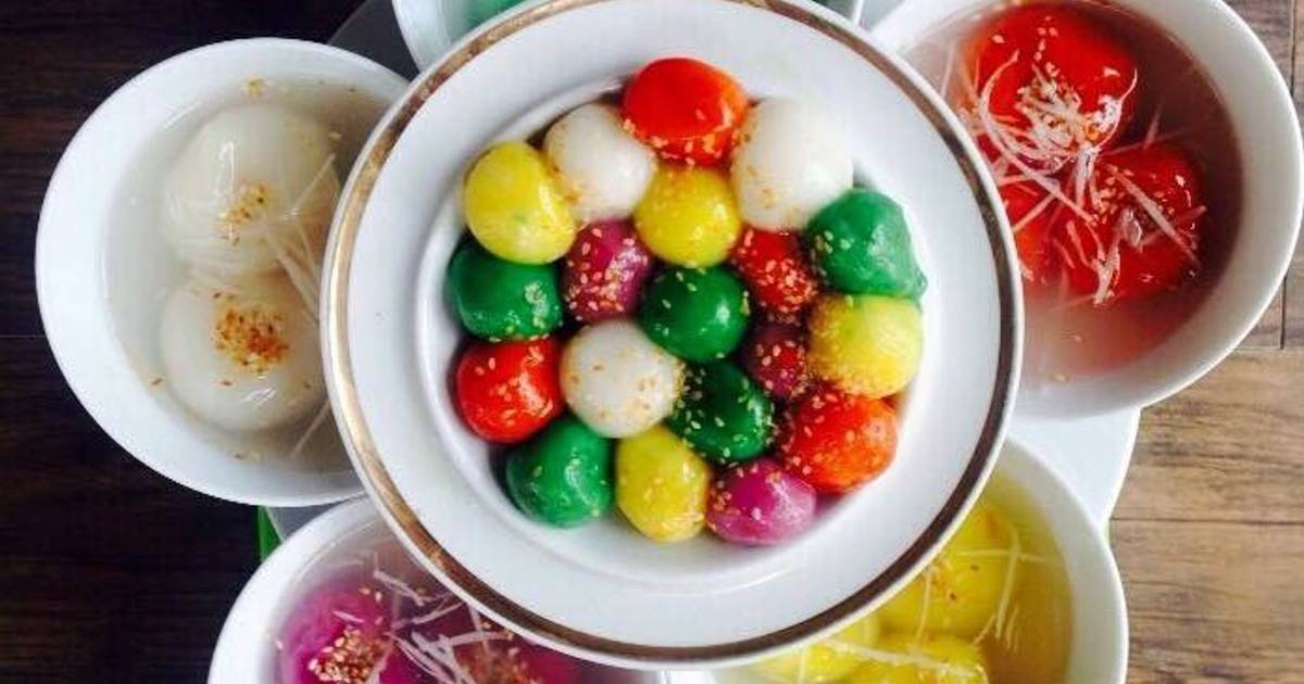 Bánh trôi ngũ sắc