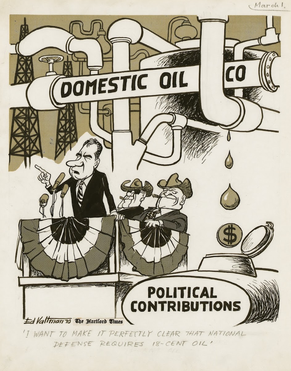 I want to make it perfectly clear that national defense requires 18 cent oil 197