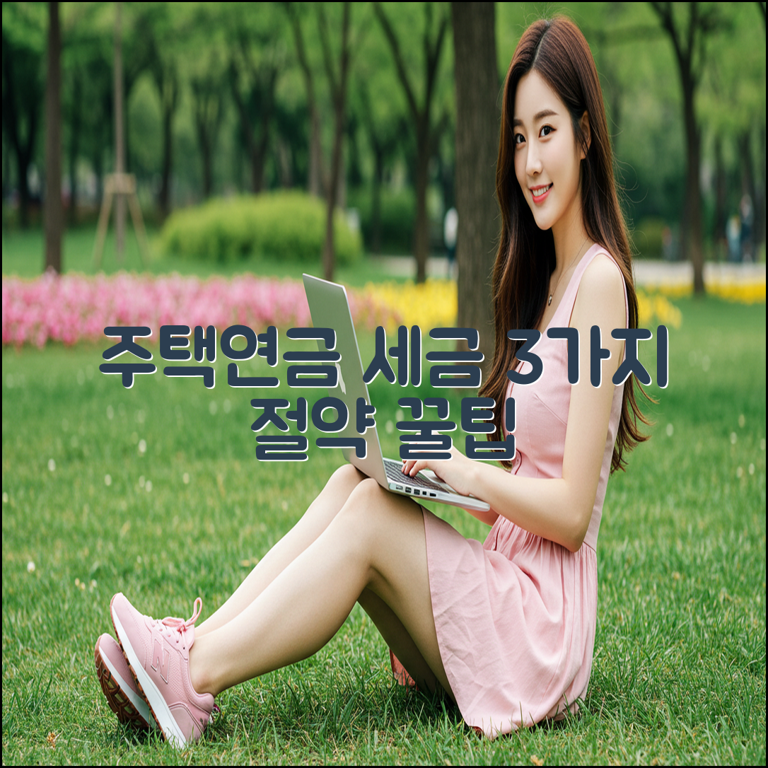 주택연금 소득세 3가지 규정 & 꿀팁