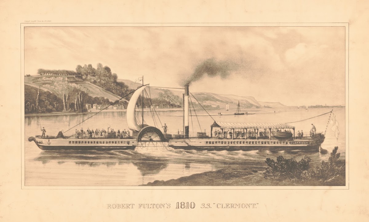 Robert Fultons 1810 SS Clermont 1900