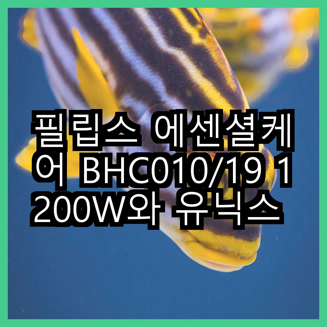 필립스 에센셜케어 BHC010/19 1200W와 유닉스 UN-A1958 2000W, 어떤 드라이기가 더 매력적일까? 썸네일